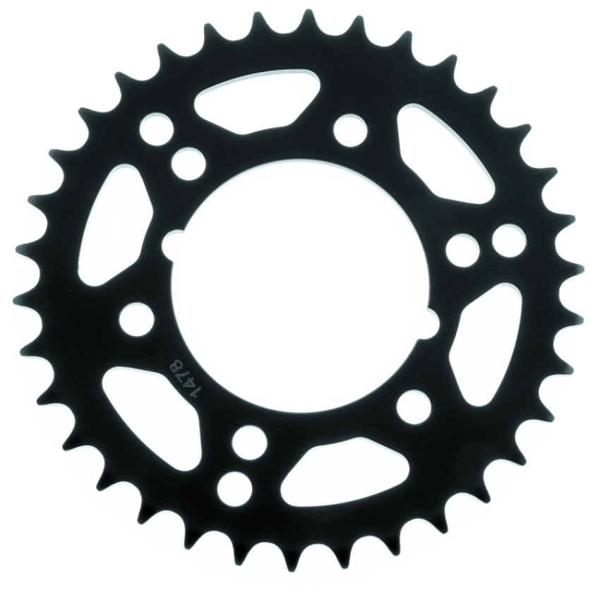BikeMaster 965242 Suzuki Rear Steel Sprocket 520 36T - Black