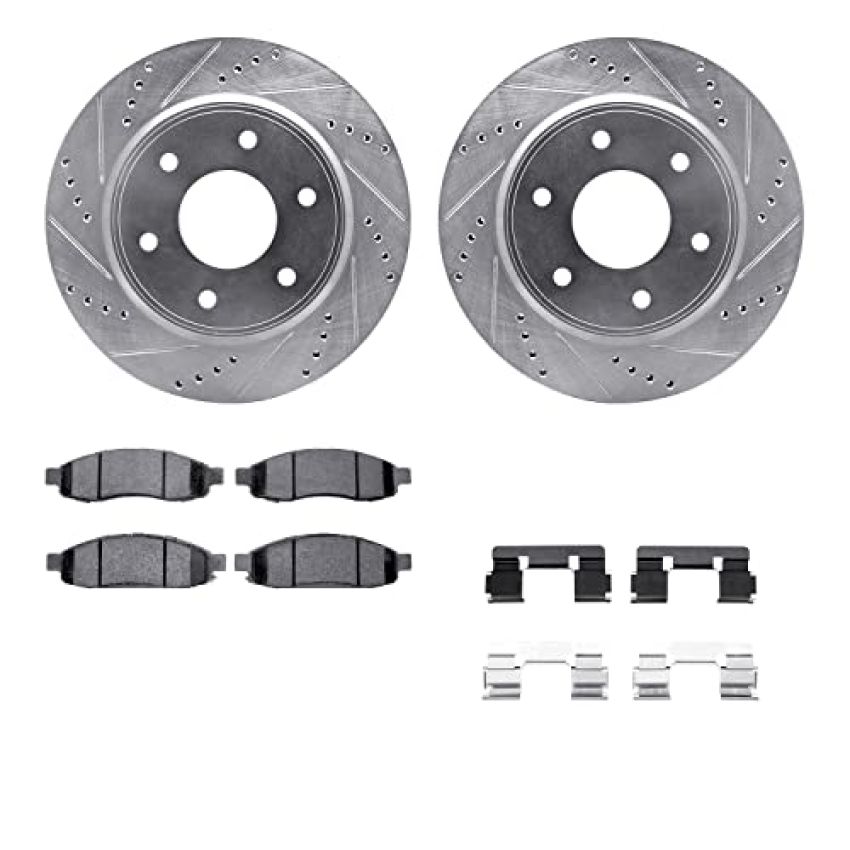 Dynamic Friction 7512-67113 Rotor Kit