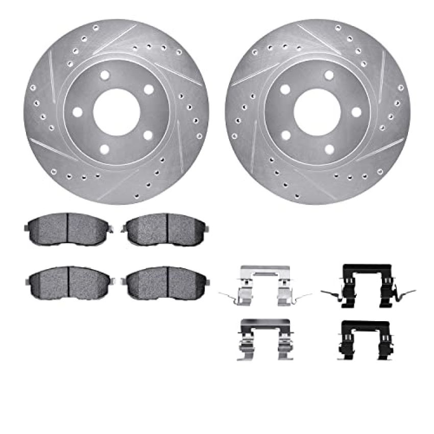 Dynamic Friction 7612-67000 Rotor Kit