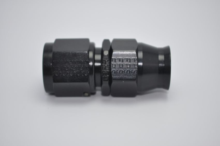 FRAGOLA FRG680112-BL Hose Fitting #12 Str. PTFE Black