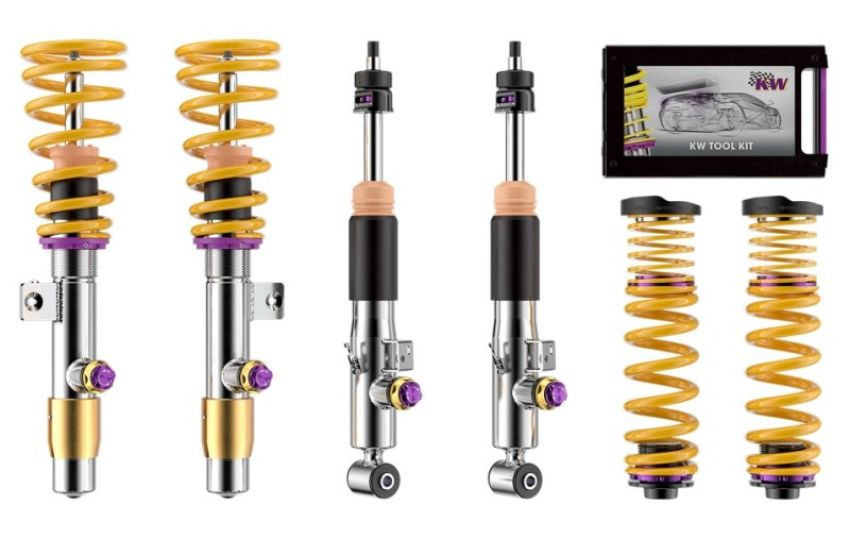 KW 3A7200EB Coilover Kit V4 2021+ BMW M2 (G87) & M3 (G80) Sedan 2WD incl. M3 Competition