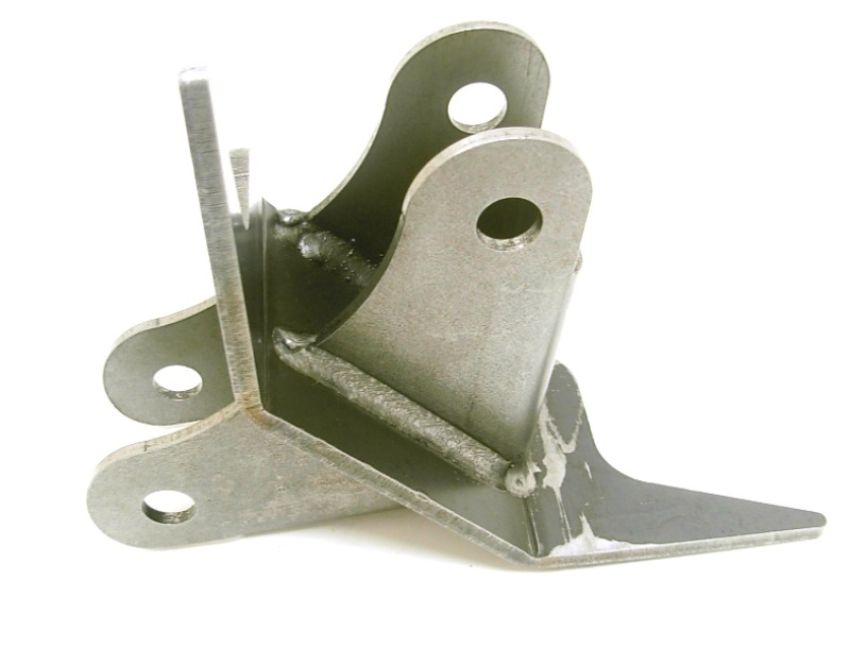 Ridetech 90000165 Parallel 4-Link left frame bracket, uncoated.