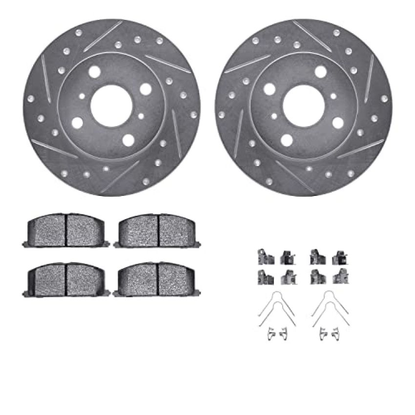 Dynamic Friction 7512-76179 Rotor Kit