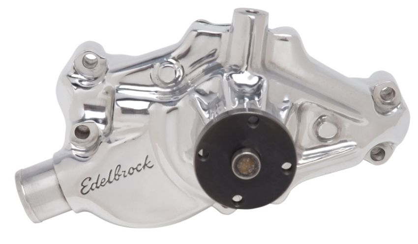 Edelbrock 8825 Water Pump High Performance Chevrolet 1984-91 350 CI V8 Corvette Short Style