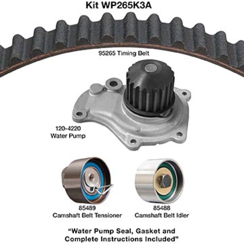Dayco WP265K3A Water Pump Kit