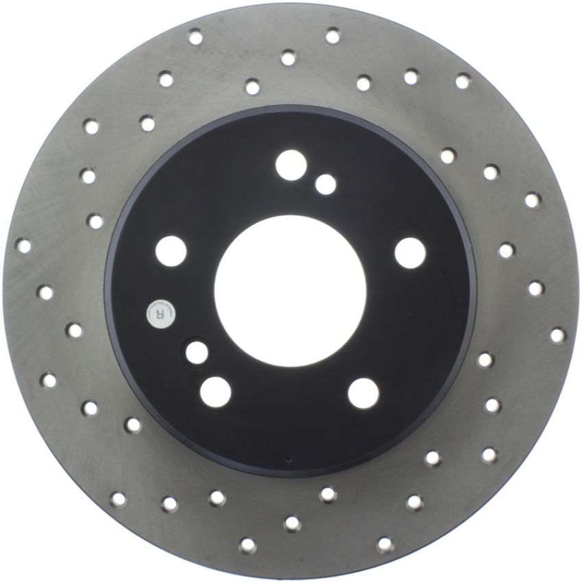 Stoptech 128.35012R Drilled Sport Brake Rotor