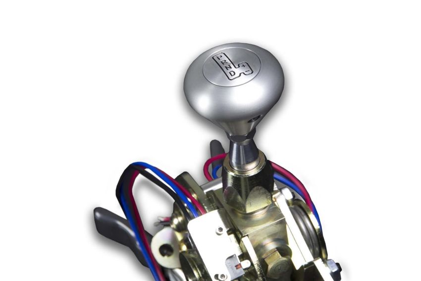 LOKAR LOKES4R70WFM Shifter Ford AODE/4R70W Chrome 6in Straight