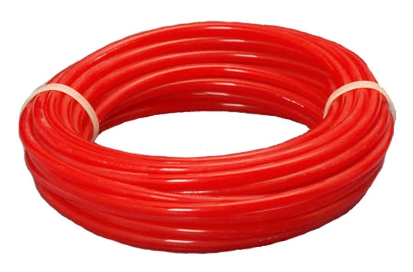 Firestone 0938 Air Line Tubing .25in. OD x 18ft. Long - Red (WR17600938)