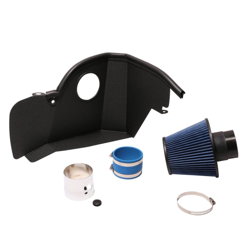 BBK Performance Parts 1850 2015-2017 MUSTANG 2.3L ECOBOOST COLD AIR INTAKE KIT (Powder Coated Chrome)