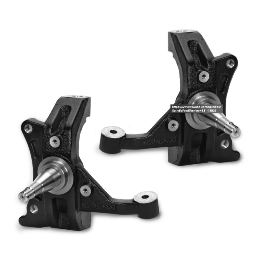 Wilwood 831-15933 88-98 Chevrolet C1500 2in Drop Pro Spindle Kit