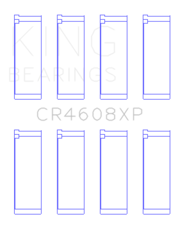 King Toyota 2ZZ-GE Connecting Rod Bearing Set