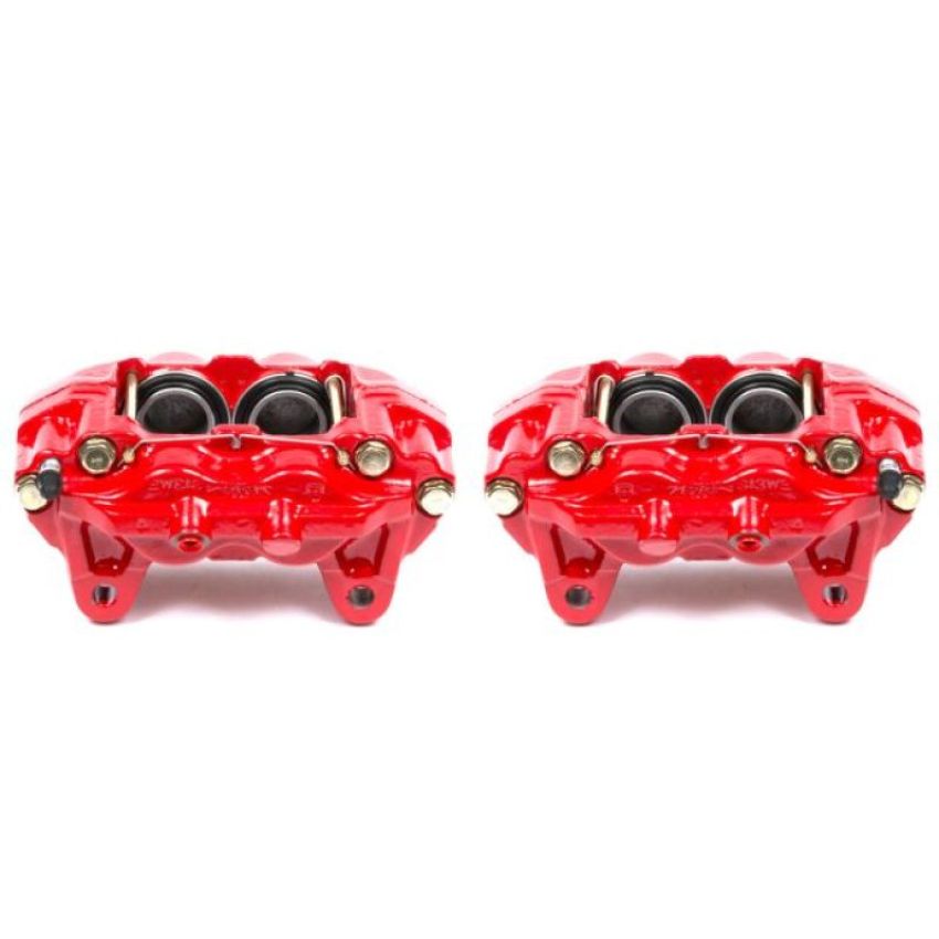 PowerStop S2632 Red Powder Coated Calipers