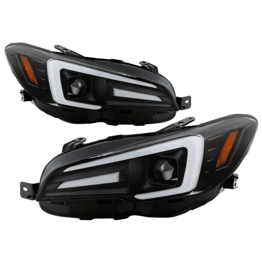 SPYDER 5088093 High-Power LED Module ( Low Beam ) Equipped Headlights - Black