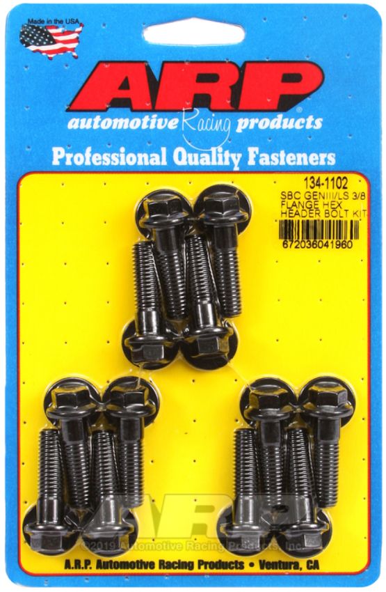 ARP ARP134-1102 Header Bolt Kit - 6pt. GM LS