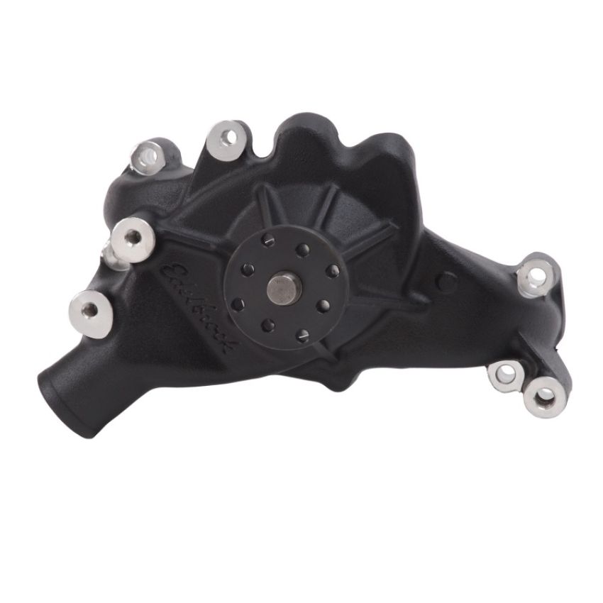 EDELBROCK EDE88513 BBC Water Pump - Long Black