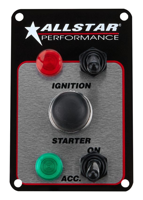 ALLSTAR PERFORMANCE ALL80146 Switch Panel Two Switch w/Lights