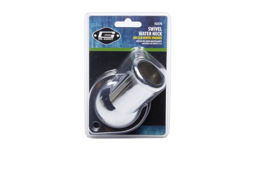 MR. GASKET MRG2670 Water Neck  GM LS Swivel Style 97-Up