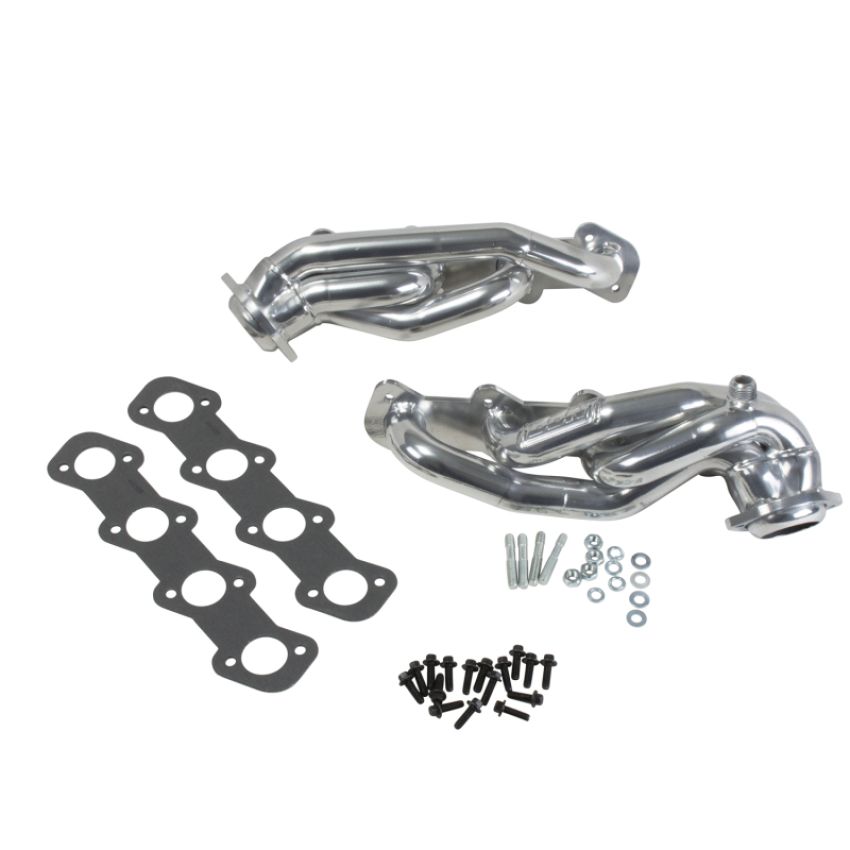 BBK Performance Parts 35180 99-03 FORD F150 97-02 FORD EXP 5.4L 1-5/8 SHORTY HEADERS (POL SILVER CERAMIC)