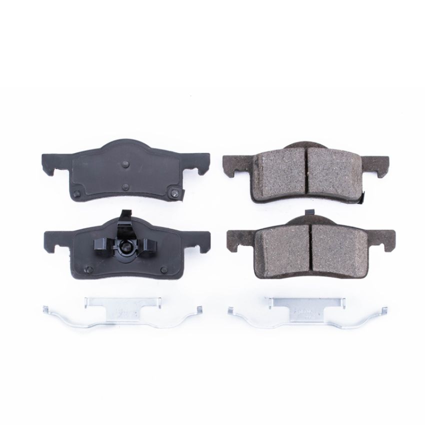 PowerStop 17-935 PowerStop - Z17 Low-Dust Ceramic Brake Pads with Hardware
