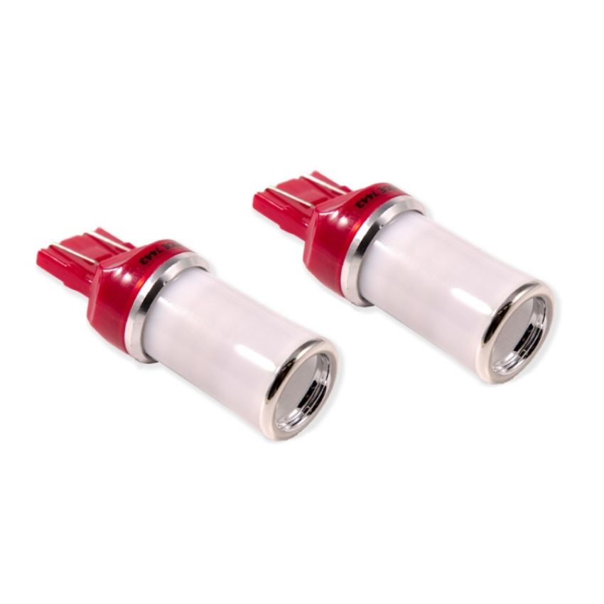 Diode Dynamics DD0112P 7443 LED Bulb HP48 LED - Red (Pair)
