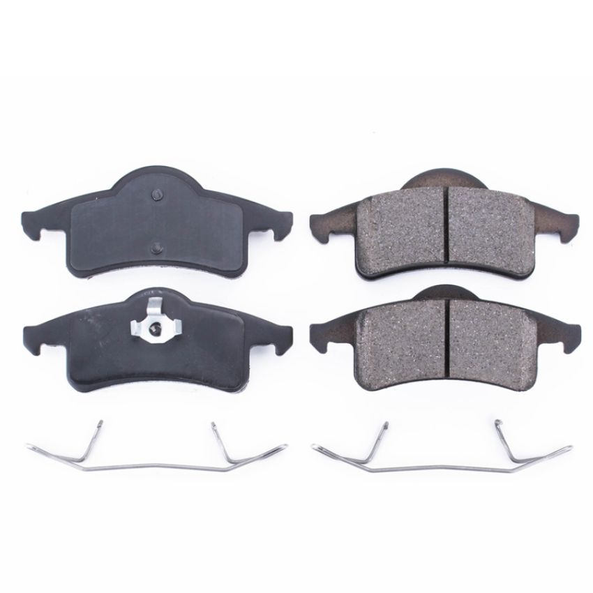 PowerStop 17-791 PowerStop - Z17 Low-Dust Ceramic Brake Pads with Hardware