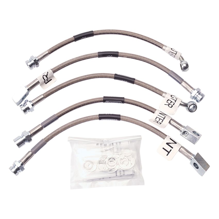 RUSSELL RUS692260 Brake Hose Kit 93-97 GM F-Body w/o Traction Cntr