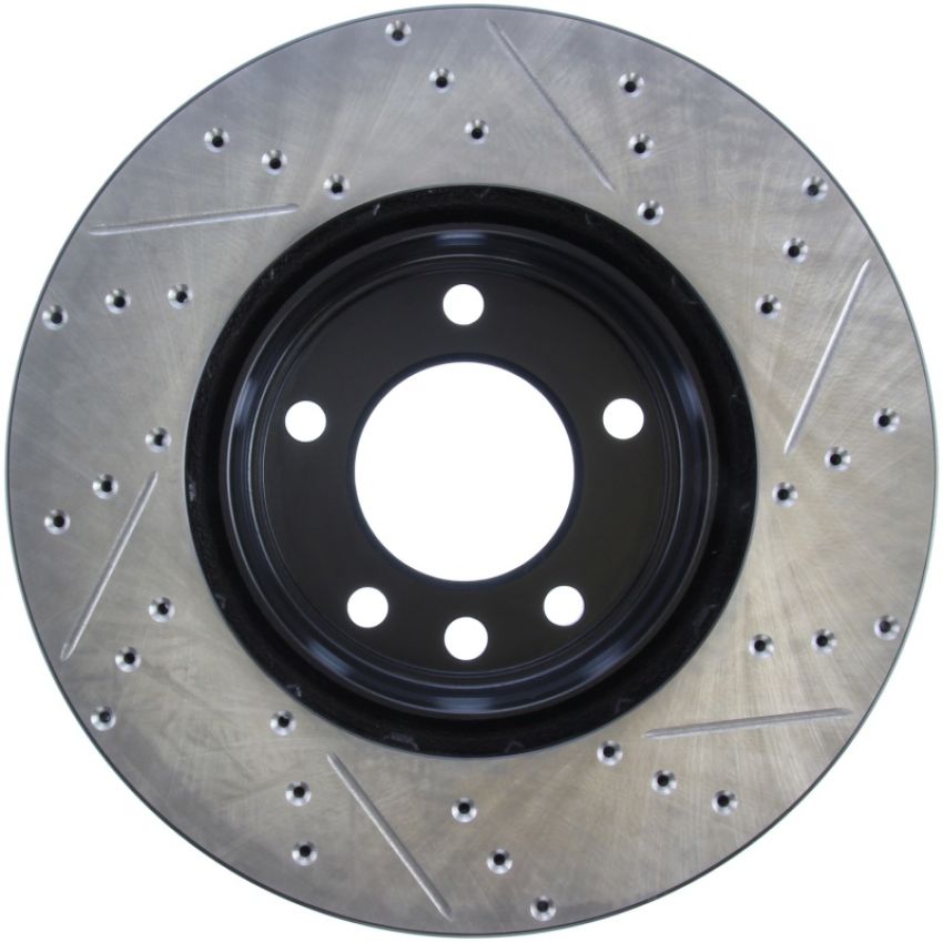 Stoptech 127.33079R Slotted & Drilled Sport Brake Rotor