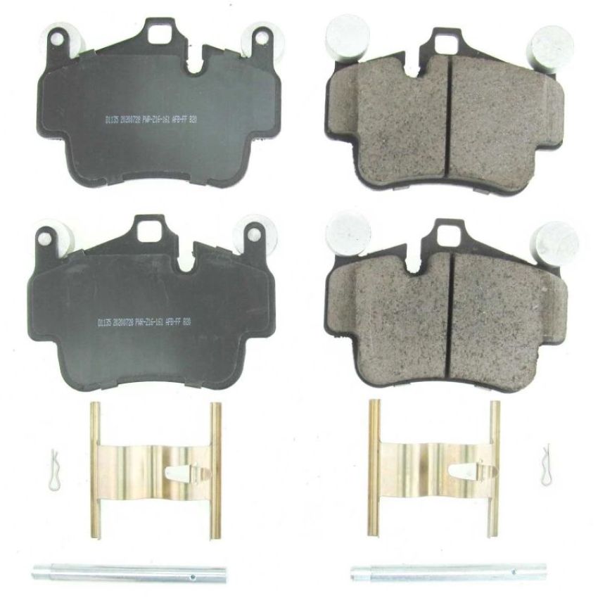 PowerStop 17-1135 PowerStop - Z17 Low-Dust Ceramic Brake Pads with Hardware
