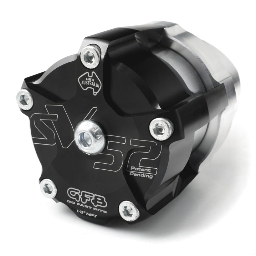 Go Fast Bits T9052 GFB SV52 High Flow BOV - Rated at Over 300psi (Suits All High Powered Turbo or Supercharged Engines)