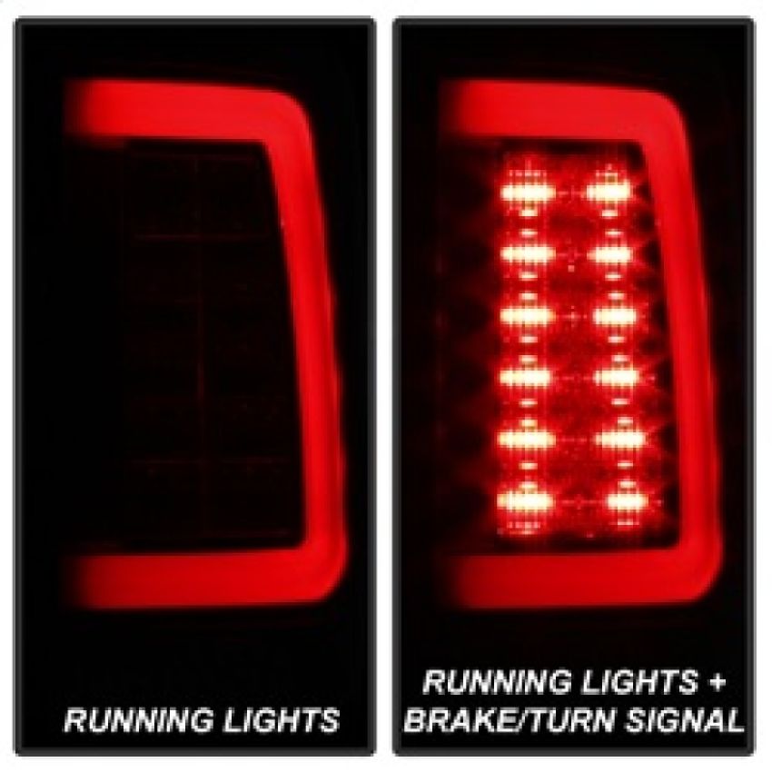 SPYDER 5084033 LED Tail Lights - Black Smoke