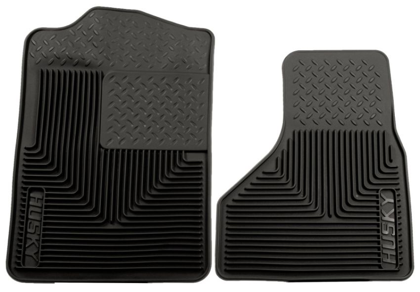 HUSKY LINERS HSK51201 Heavy Duty Floor Mats- Black