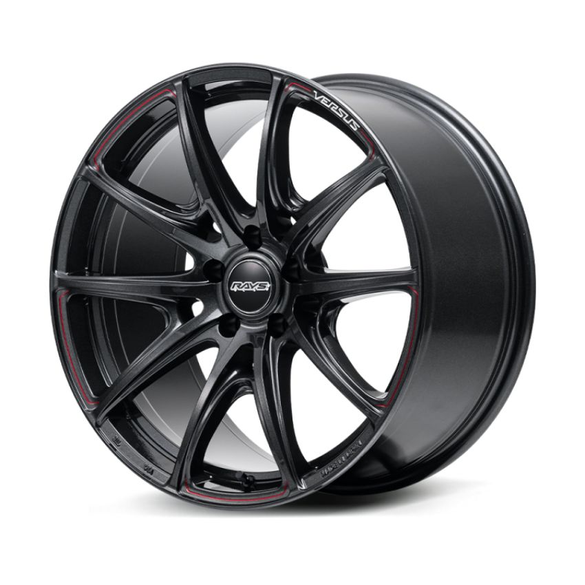 Versus WTKR248M68J VV25R 19x8.5 /+48 ET / 5x112 - Glass Black + Rap
