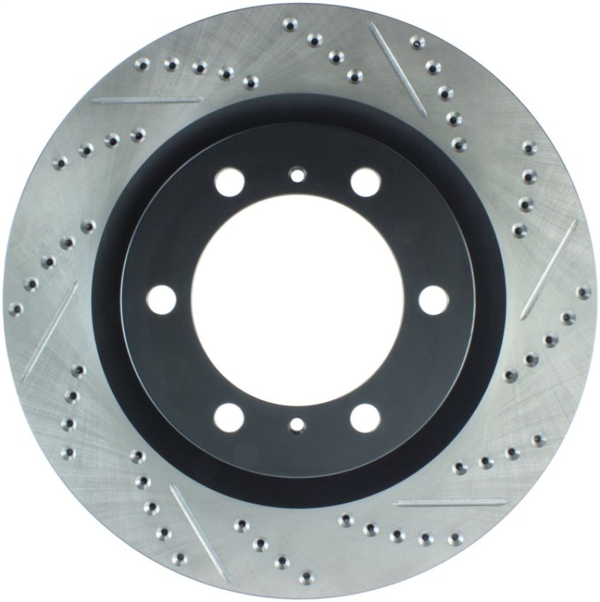 Stoptech 127.44174L Slotted & Drilled Sport Brake Rotor