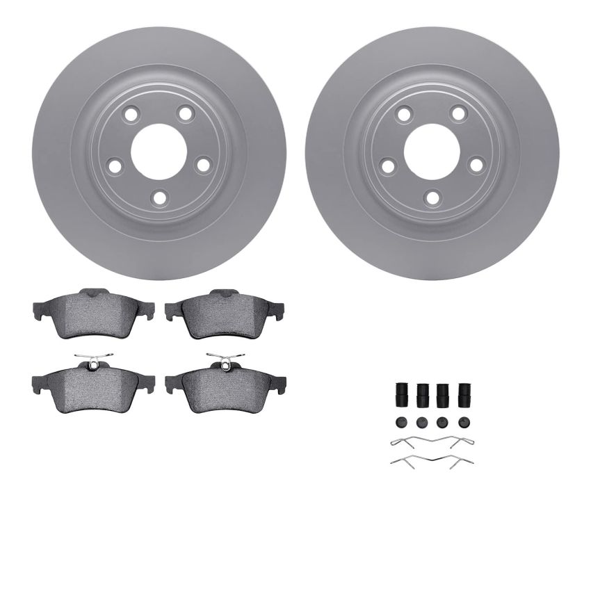 Dynamic Friction 4612-20017 Rotor Kit