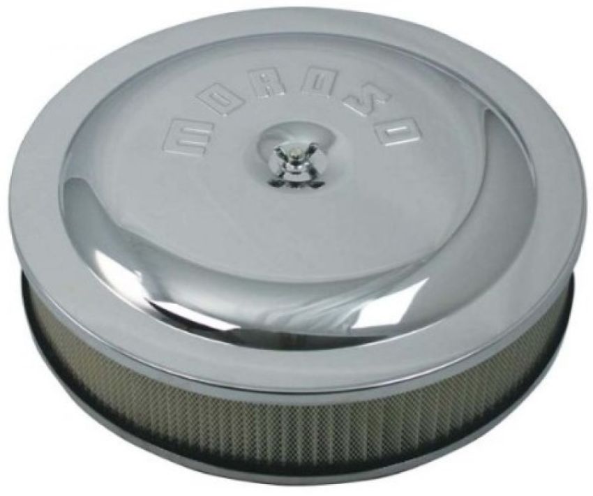 MOROSO MOR65910 14in Chrome Air Cleaner