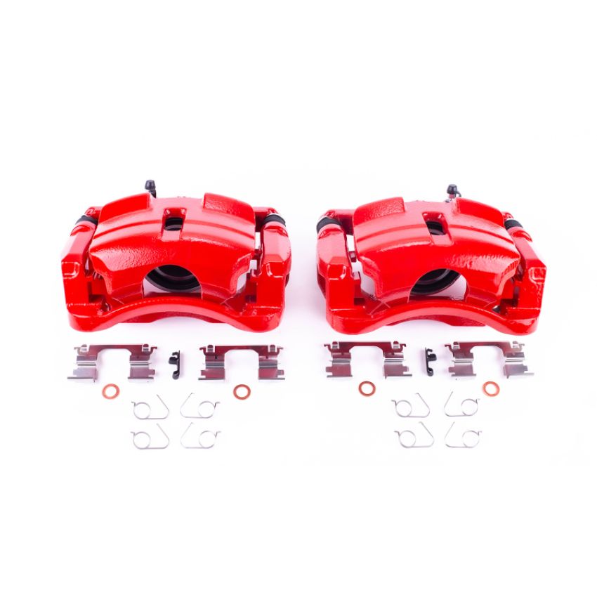 PowerStop S7148 Red Powder Coated Calipers