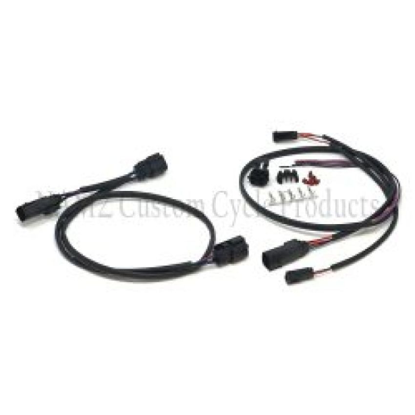 NAMZ NCTP-WK14-SM 14-23 V-Twin Street/Road Glide Models Plug-N-Play Complete Tour Pack Wiring Installation Kit