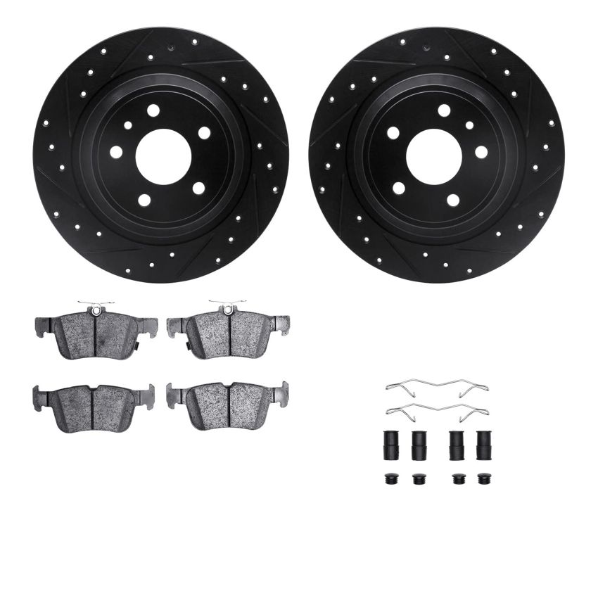 Dynamic Friction 8512-54075 Rotor Kit