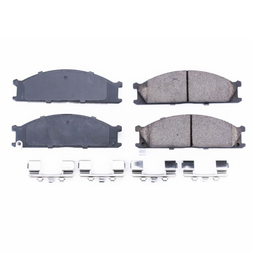 PowerStop 17-333 PowerStop - Z17 Low-Dust Ceramic Brake Pads with Hardware
