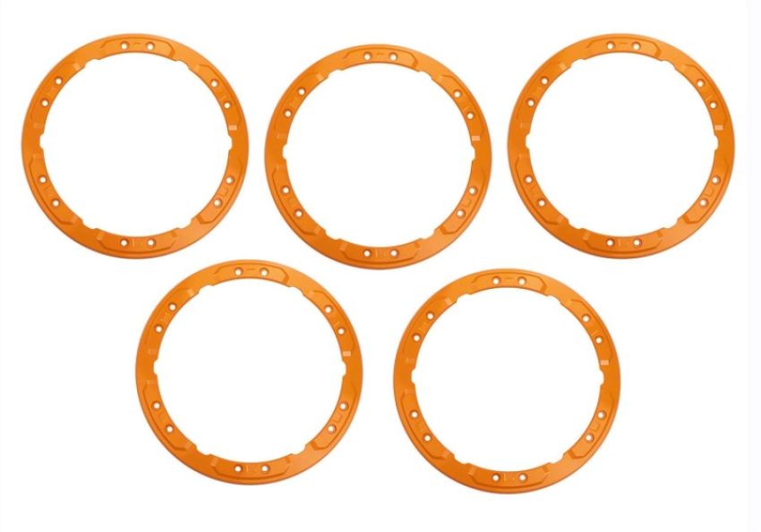 Ford Racing M-1021K-BLO 2021-2025 Bronco Beadlock Trim Ring Kit-Orange