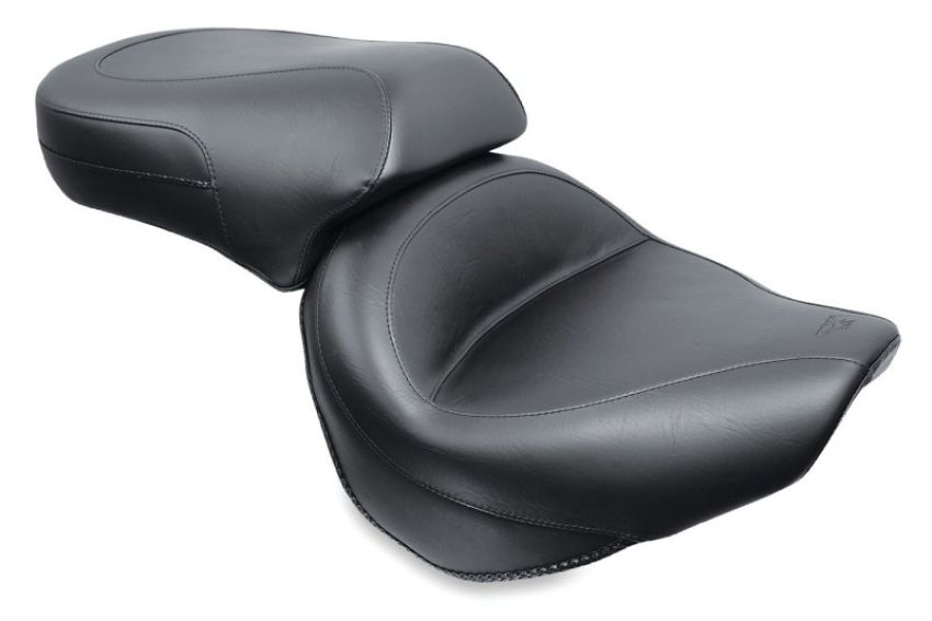 Mustang Motorcycle 75268 Mustang 98-16 Yamaha V-Star 650 Custom, 98-10 V-Star 650 Classic Touring 1PC Seat - Black