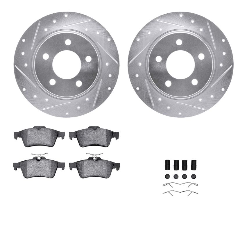 Dynamic Friction 7512-80031 Rotor Kit