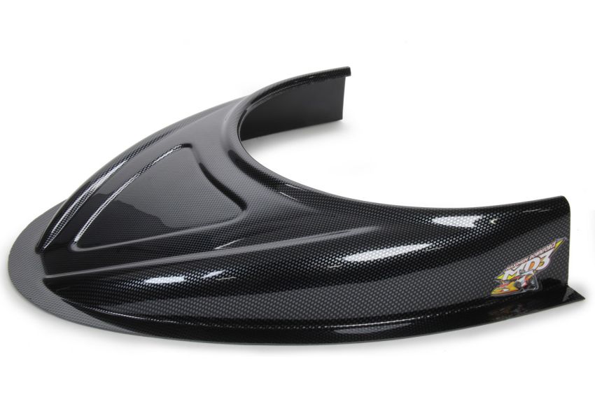 FIVESTAR FIV040-4115-CF MD3 Hood Scoop 3in Tall Flat Carbon Fiber Look