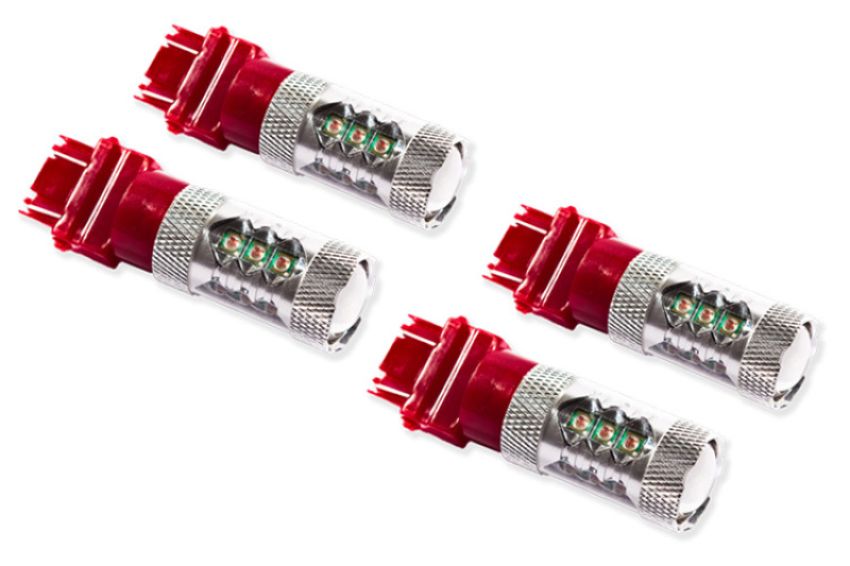 Diode Dynamics DD0059Q 07-13 GMC Sierra 1500 Rear Turn/Tail Light LED 3157 Bulb XP80 LED - Red Set of 4