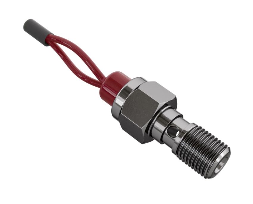 Goodridge PBL992-32C Single Brake Light Switch Bolt M10x1.25 (20mm Under Hex)