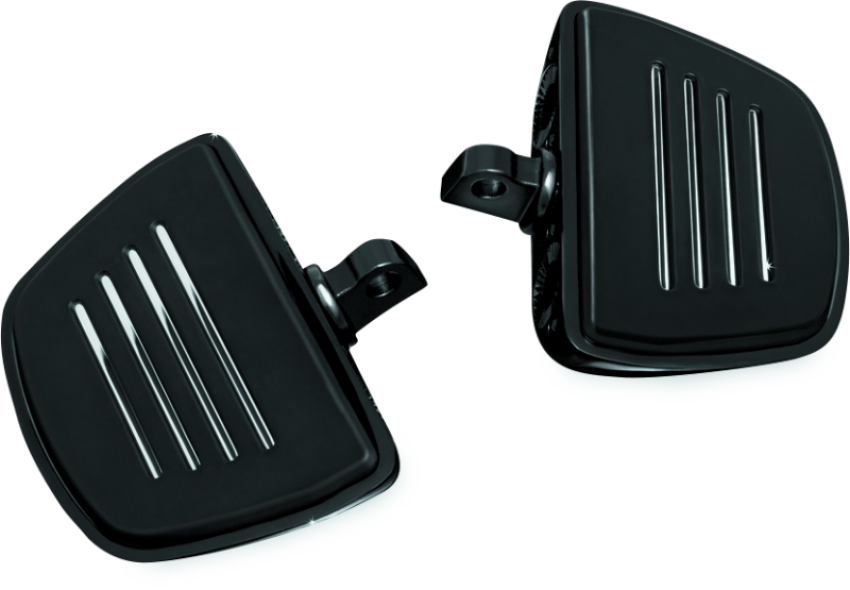 Kuryakyn 7578 Premium Mini Boards With Male Mount Adapters Black
