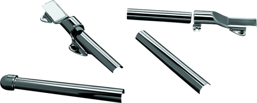Kuryakyn 8108 Swingarm Cover Set 00-07 Softail Models (Set)