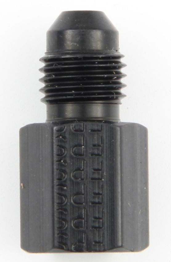 FRAGOLA FRG495020-BL Gauge Adapter Fitting #3 x 1/8 FPT Str Black