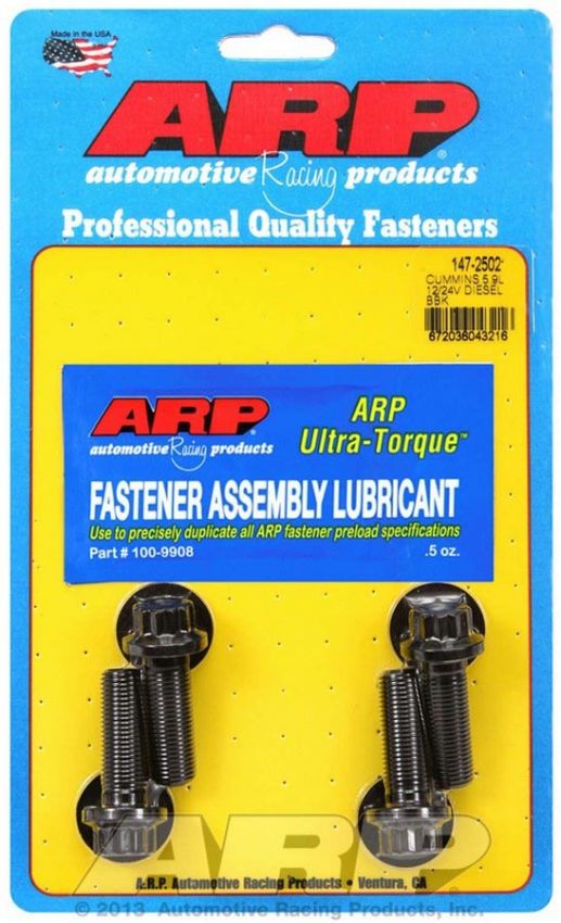 ARP ARP147-2502 Balancer Bolt Kit Dodge Cummins 5.9L 12V/24V