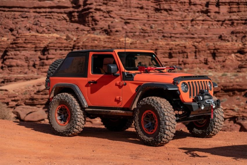 Rampage 139335 2018-2022 Jeep Wrangler (JL) Frameless Trail Plus Top Kit - Black